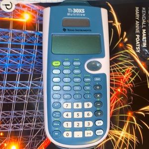 Texas Instrument calculator great shape all keys work perfectly, gently used.